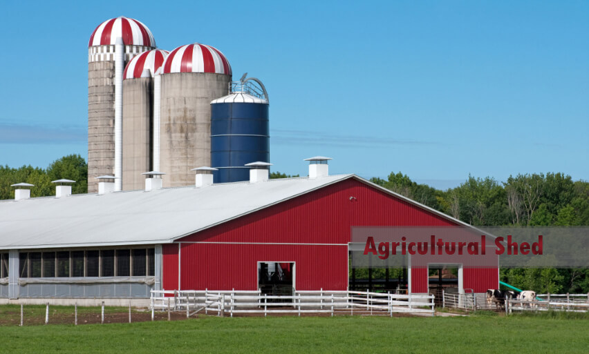 agricultural steel buildings shed